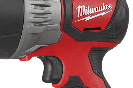 Detail reflektoru Milwaukee M12 SLED